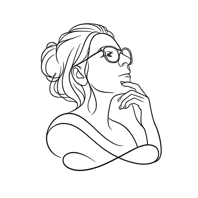 Retrato lineal de Doina